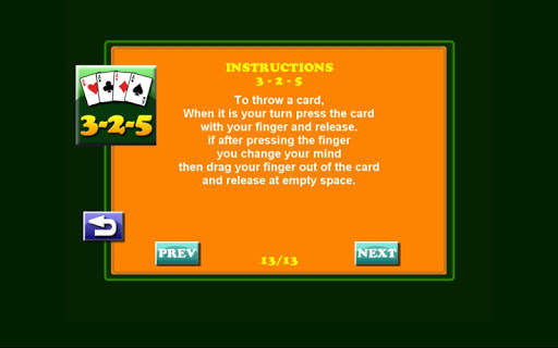 3 2 5 card game screenshot 6