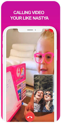 fake call and live chat Nastya -prank screenshot 3