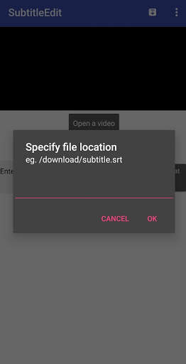 SubEdit - Edit, create, synchronize subtitles screenshot 8