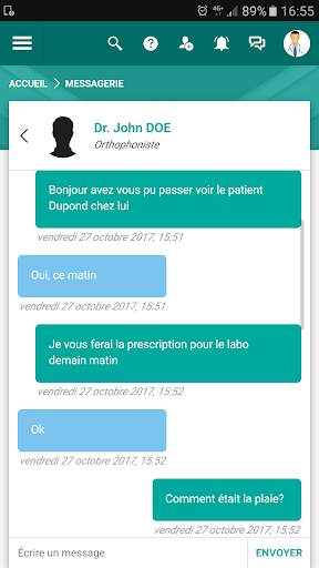 RSPS : Réseau Social des Professionnels de Santé screenshot 1