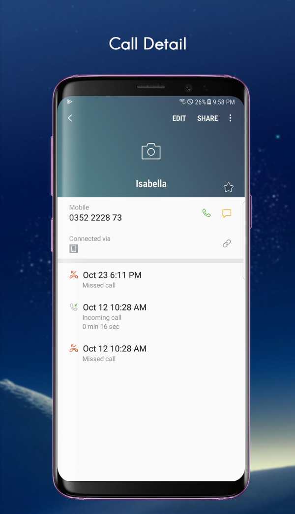 Dialer Theme S10 - Call Block & Contact screenshot 5