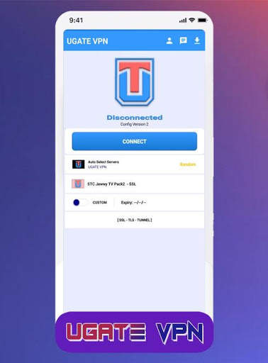 UGATE VPN screenshot 2