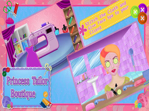 Princess Tailor Boutique Games - Girl Games screenshot 3