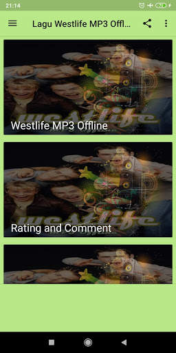 Lagu Westlife MP3 Offline screenshot 1