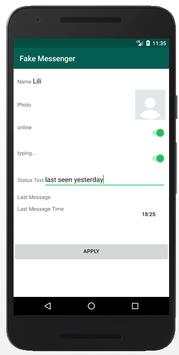 Fake Messenger screenshot 2