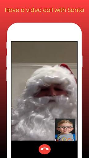 Video call and Chat from Santa Clause Simulation screenshot 3