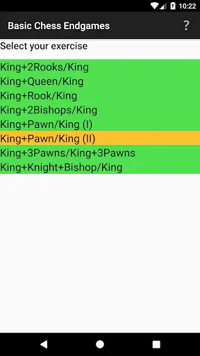 Basic chess endgames screenshot 1