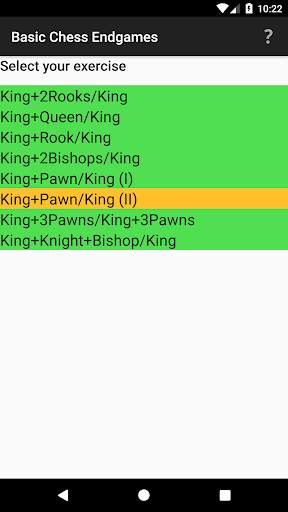 Basic chess endgames screenshot 1