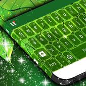 Keyboard Green Leaf Theme icon