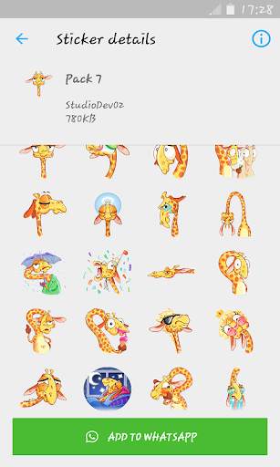 Stickers for WhatsApp - Animals screenshot 3