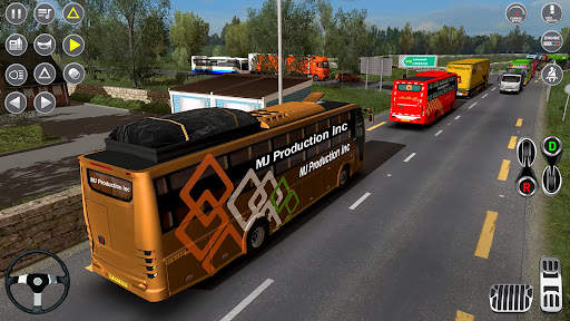 luxury Bus Driving : Bus Games screenshot 4
