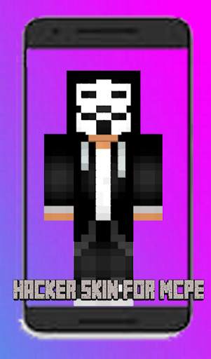 Hacker Mod Skin For Minecraft screenshot 1