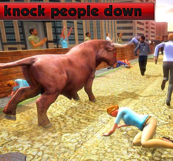 Angry Bull Simulator 2019: Bull Attack Games 3D screenshot 7