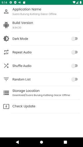 Suara Burung Kutilang Gacor Offline screenshot 7