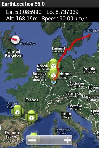 Suivi GPS EarthLocation screenshot 18
