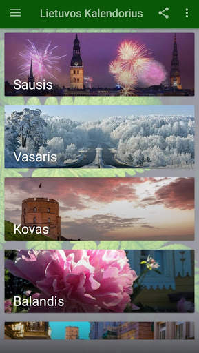 Lithuanian Calendar 2020 скриншот 2