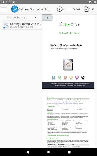 OOReader screenshot 7