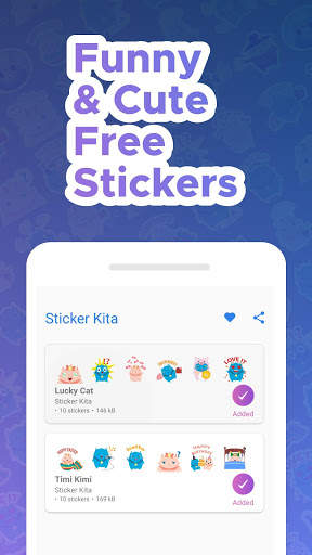 😂StickerKita - Free Personal Sticker Pro for WA screenshot 1