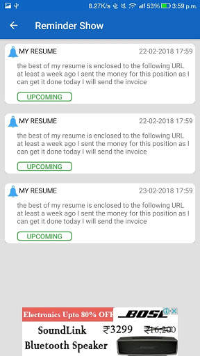 Notes Wink screenshot 2