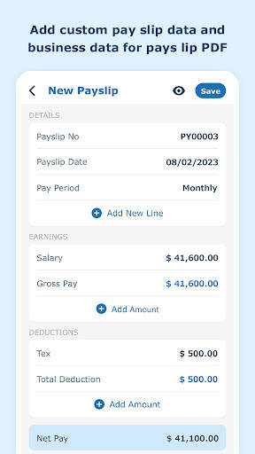 Paystub: Payslip Maker screenshot 6