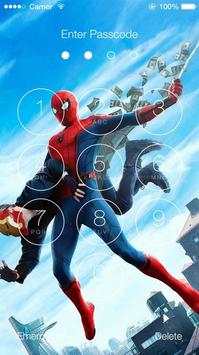 Spider-Man Home Coming Lock Screen screenshot 4