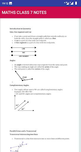 Mathematics Class 7 Notes CBSE,ICSE NCERT Syllabus screenshot 4