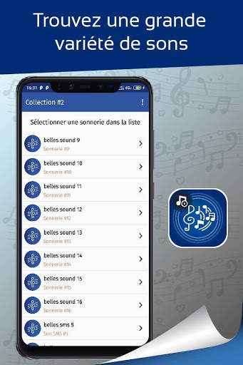 Belles sonneries gratuites, sons d'appel screenshot 3