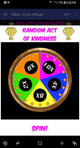 Bible Trivia Wheel - Bible Quiz Game screenshot 8