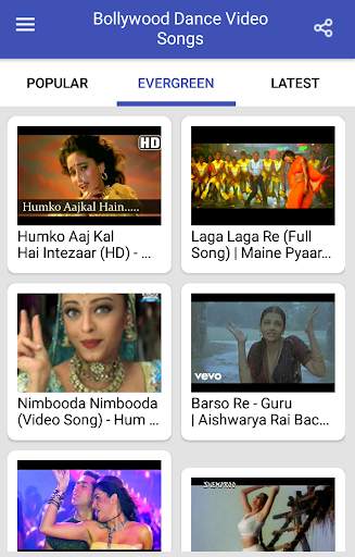 Bollywood Video Songs : Dance Special screenshot 3