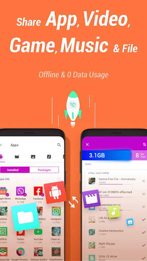 Xender FileShare - Share Apps & Files thru Wifi. screenshot 1
