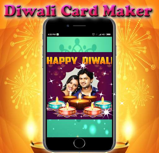 Diwali Card Maker 6 تصوير الشاشة