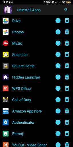 Hidden Launcher screenshot 8