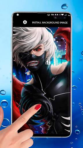 Tokyo Ghole Teen 4K Anime Kaneki Live Wallpapers screenshot 1