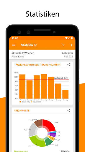 Timesheet - Zeiterfassung screenshot 3