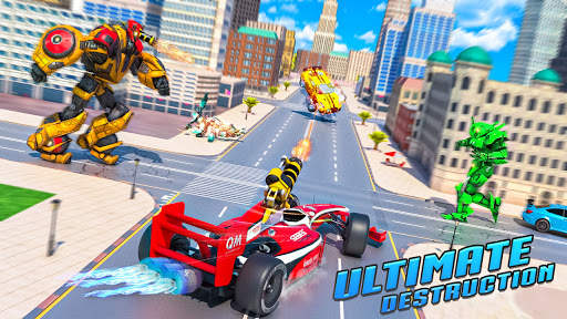 Formula Car Robot City Battle 2021 screenshot 5