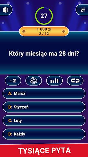 Milionerzy 2024: Polski Quiz screenshot 1