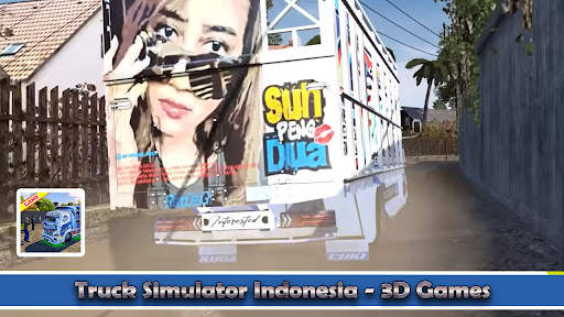 Truck Simulator Indonesia - 3D Games screenshot 8