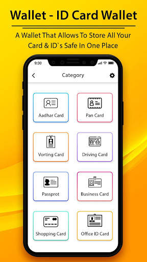 ID Card Wallet - Card Holder Wallet, Mobile Wallet screenshot 1