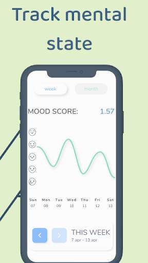 Pi Journal: anxiety relief therapy & mood tracker screenshot 3