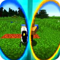 Portal Guns mod for minecraft logo
