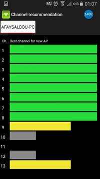WIFI Analyzer Simulator screenshot 2