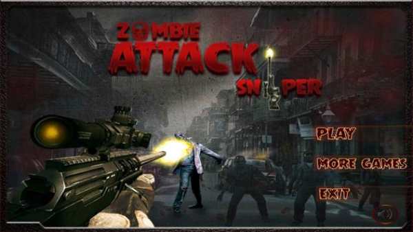 serangan zombie sniper screenshot 1