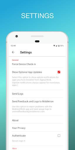 Mobile@Work screenshot 8