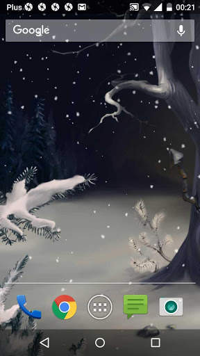 Magic Winter Live Wallpaper screenshot 2
