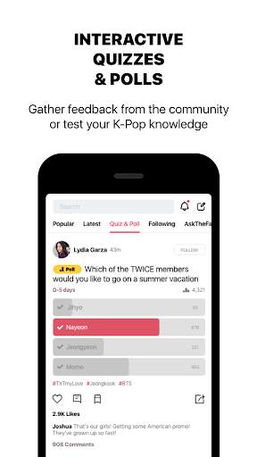 theQoos: K-Pop News, Friends, Music & Community screenshot 7