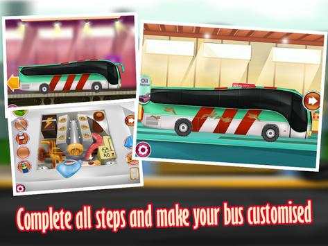Crazy Bus Mechanic Garage screenshot 10