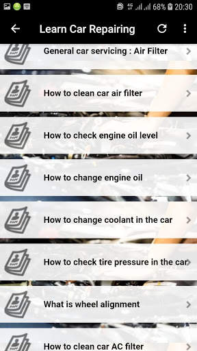 Learn Car Repairing Offline screenshot 6