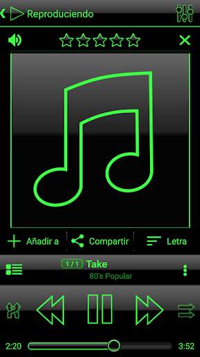 SKIN PLAYERPRO V3 DARK GREEN screenshot 1