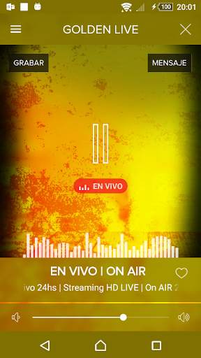 Golden Live Radio screenshot 1