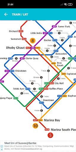 SGTransport - Bus Arrival Time, Singapore MRT Map screenshot 6